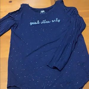 Justice cold shoulder